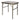 Mesa Plegable Aluminio Woodtic Doite