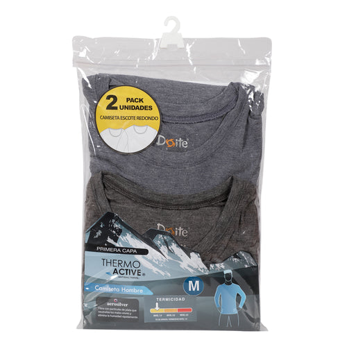 Pack 2 Camisetas Primera Capa Thermoactive Hombre Doite
