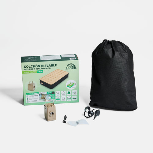 Colchón Cama Inflable High Palace Battery Twin Doite