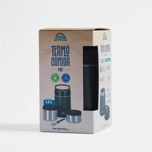 Set Termo de Comida Plus 1.5 Lts Doite