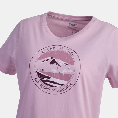 Polera Manga Corta Flamencos Mujer Doite