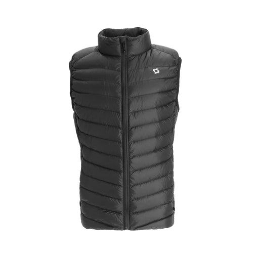 Parka Pluma Sin Manga Heron Hombre Doite