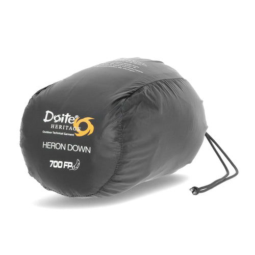Parka Pluma Sin Manga Heron Hombre Doite