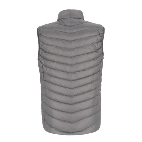 Parka Pluma Sin Manga Heron Hombre Doite