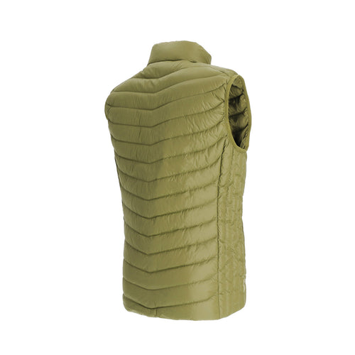 Parka Pluma Sin Manga Heron Hombre Doite