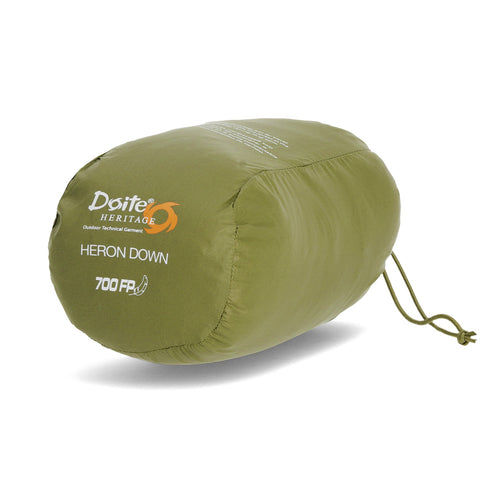 Parka Pluma Sin Manga Heron Hombre Doite