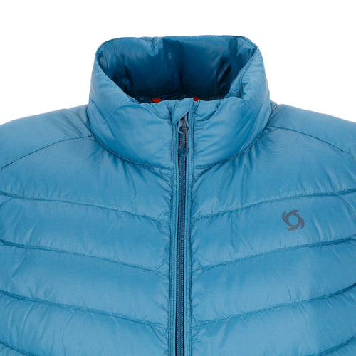 Parka Pluma Sin Manga Heron Hombre Doite