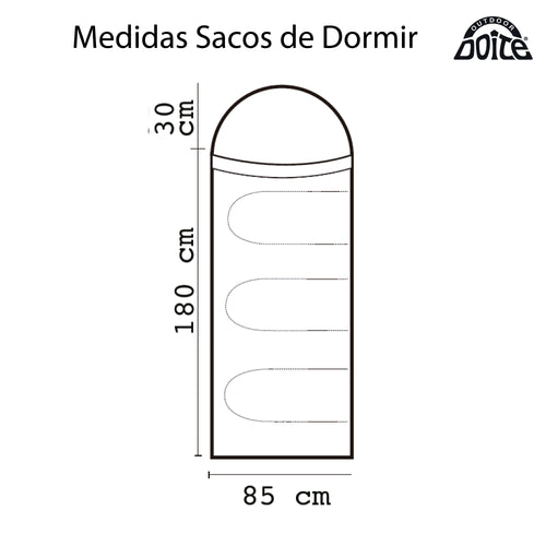 Saco De Dormir Compass Plus Doite