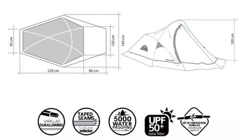 Carpa 2 Personas New Himalaya Doite